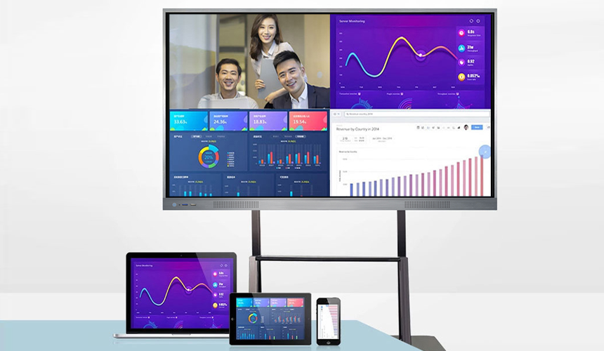 會議平板午夜福利电影在线（帶移動支架）